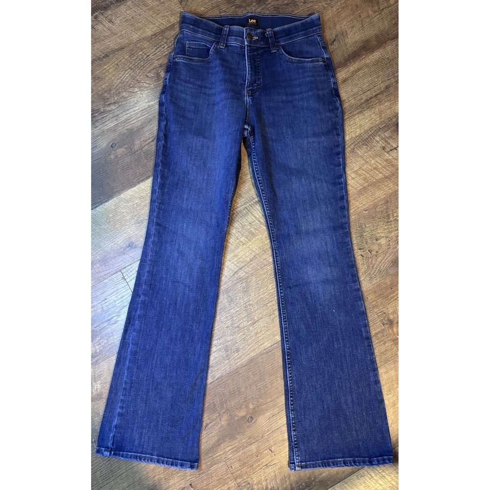 Lee Premium Quality Smarter Fit 6 Medium Wash Denim Jeans womens